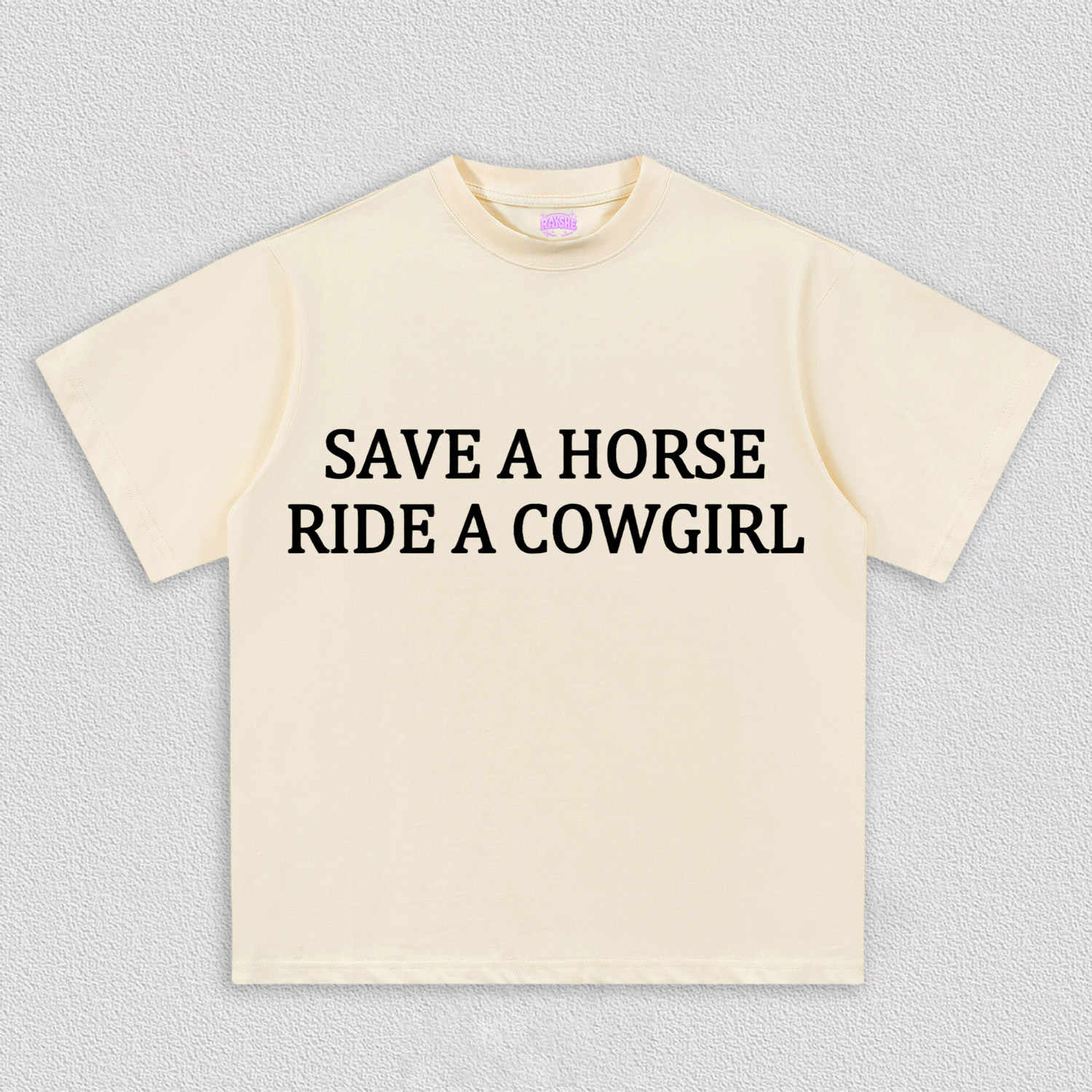 Save A Horse Ride A Cowgirl Y2K TEE