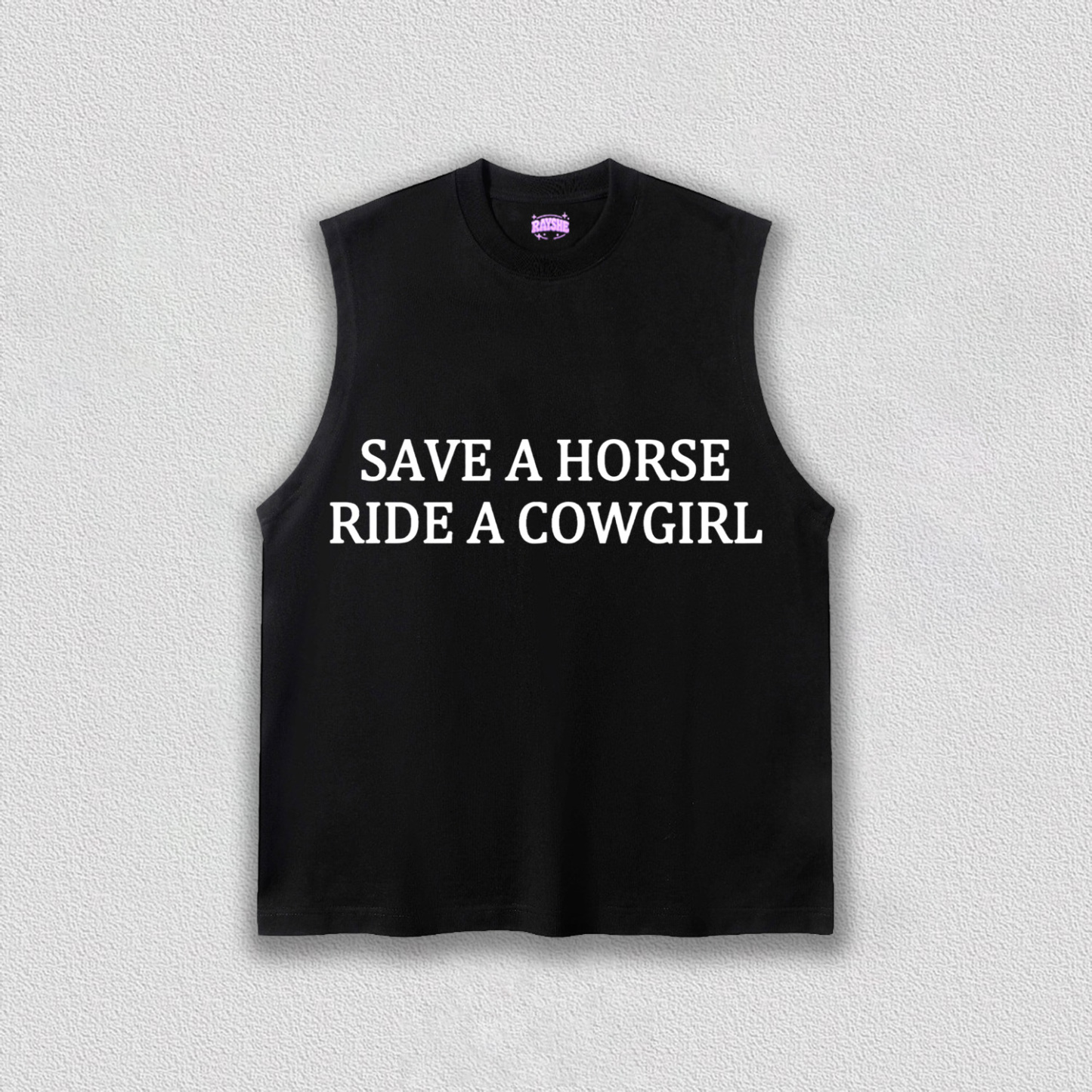 Save A Horse Ride A Cowgirl Y2K TEE