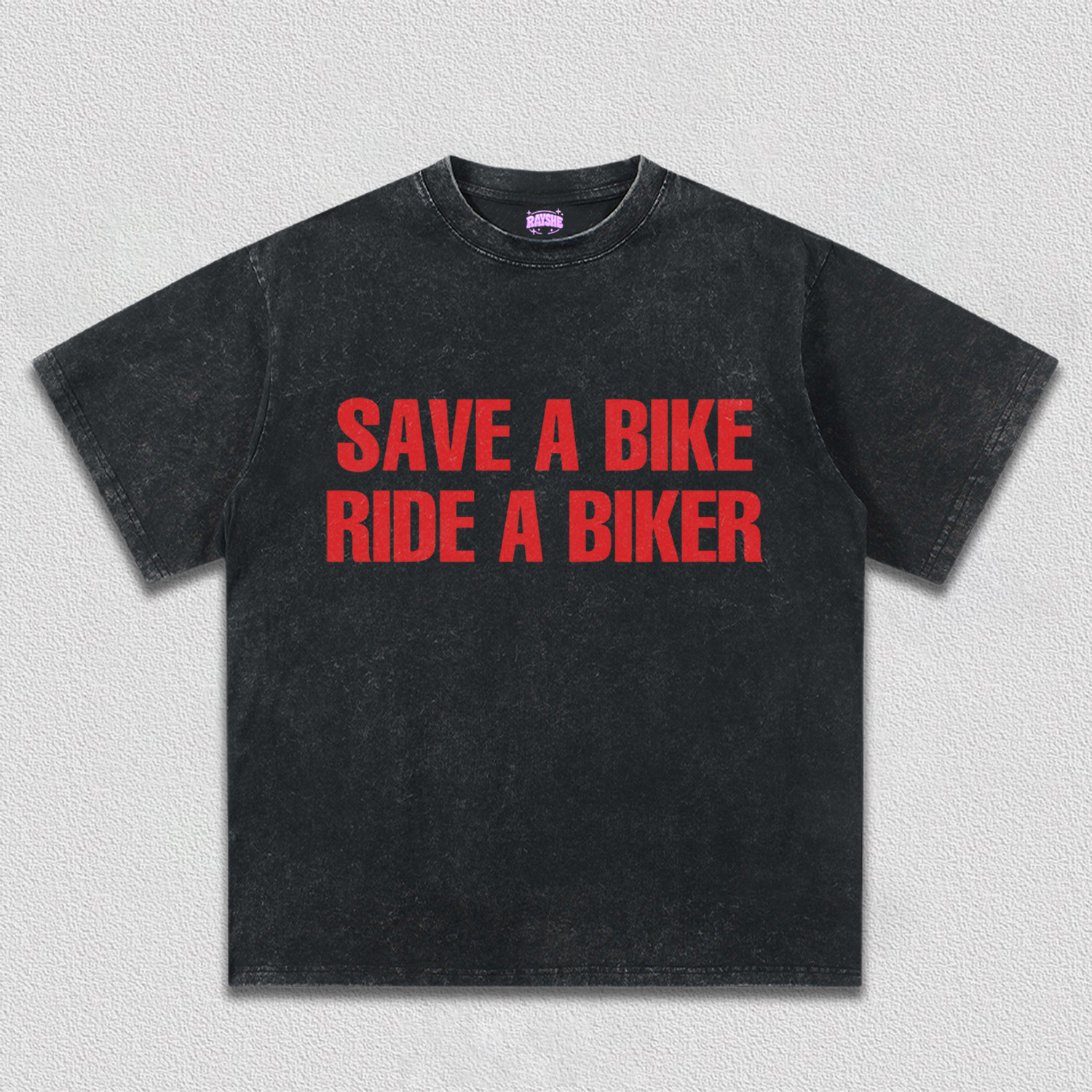 Save Bike Ride Biker Y2K TEE