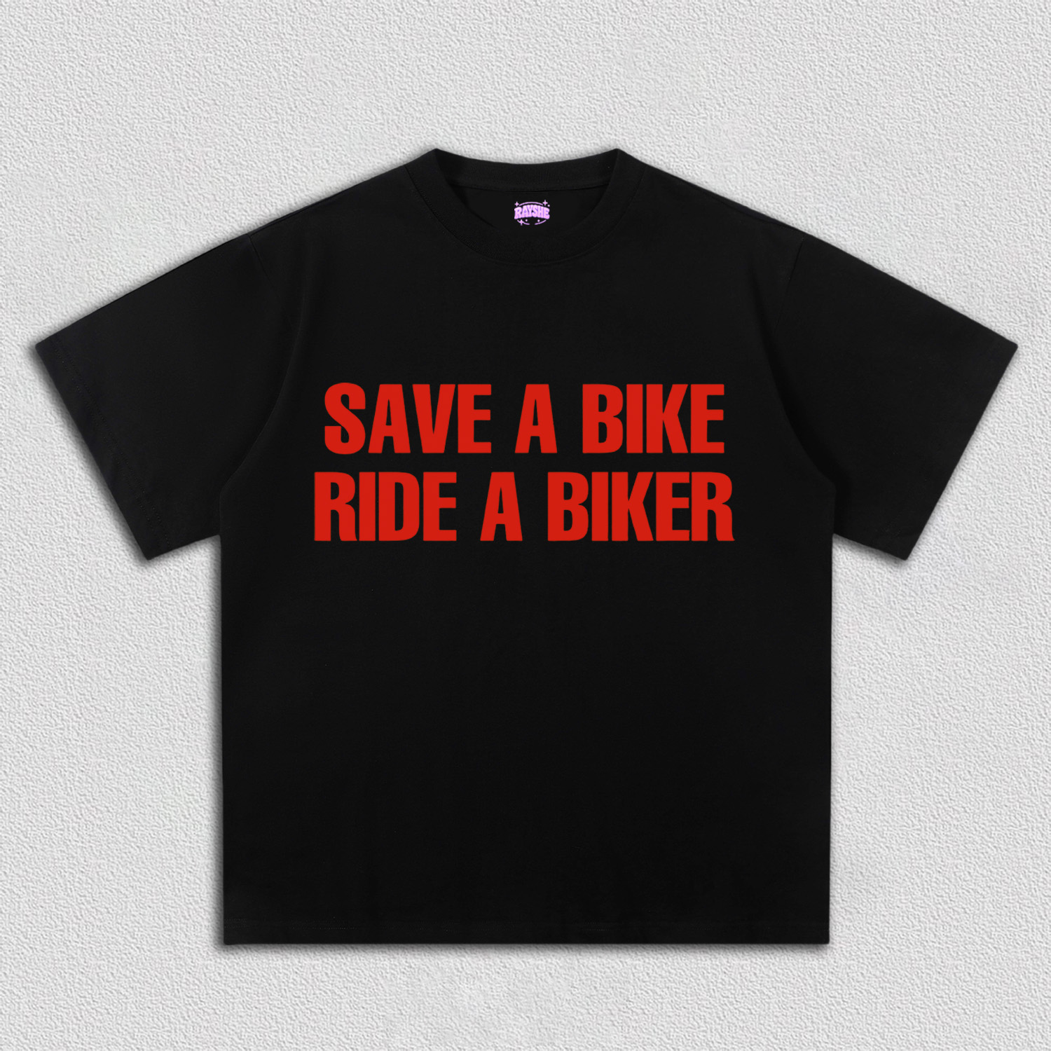 Save Bike Ride Biker Y2K TEE
