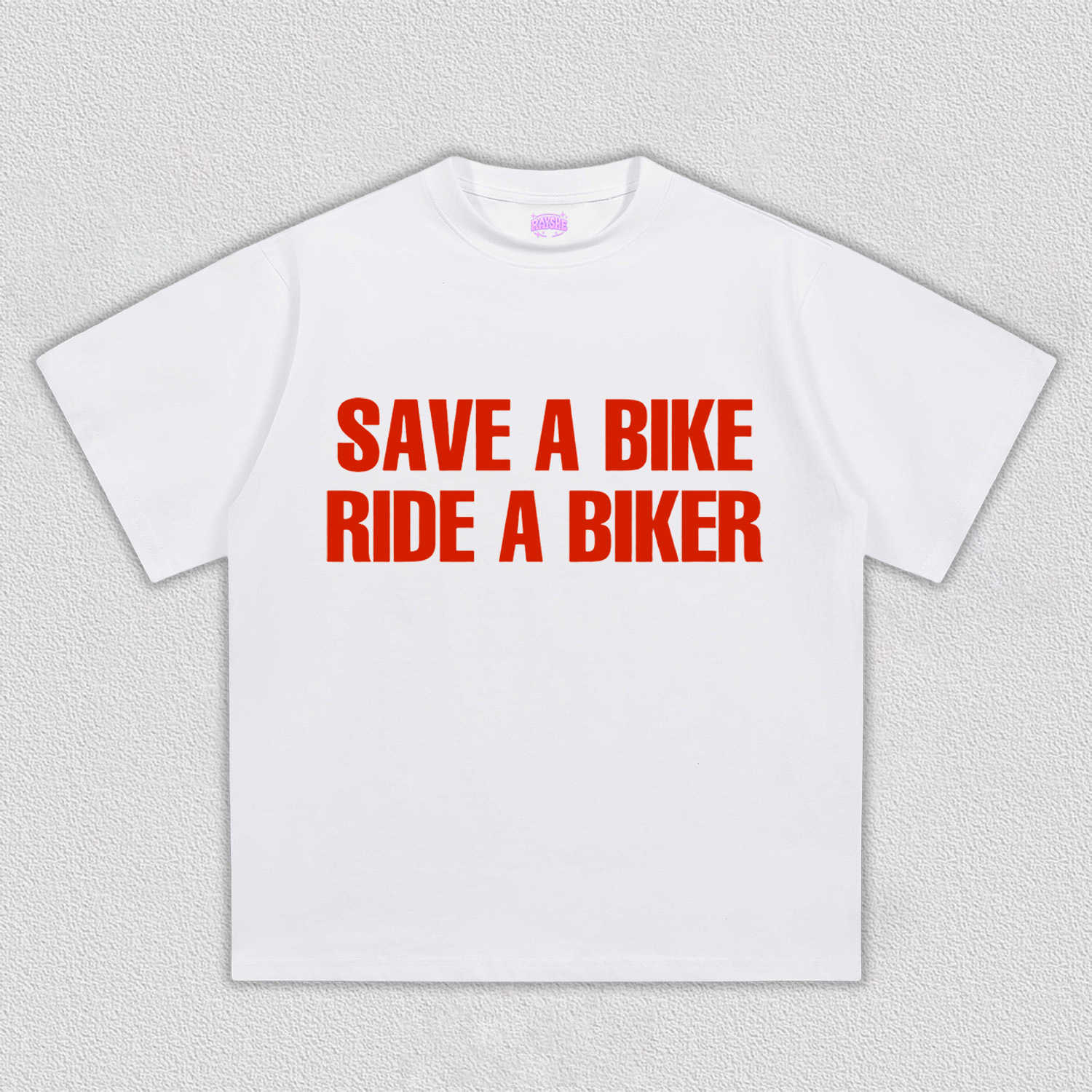 Save Bike Ride Biker Y2K TEE