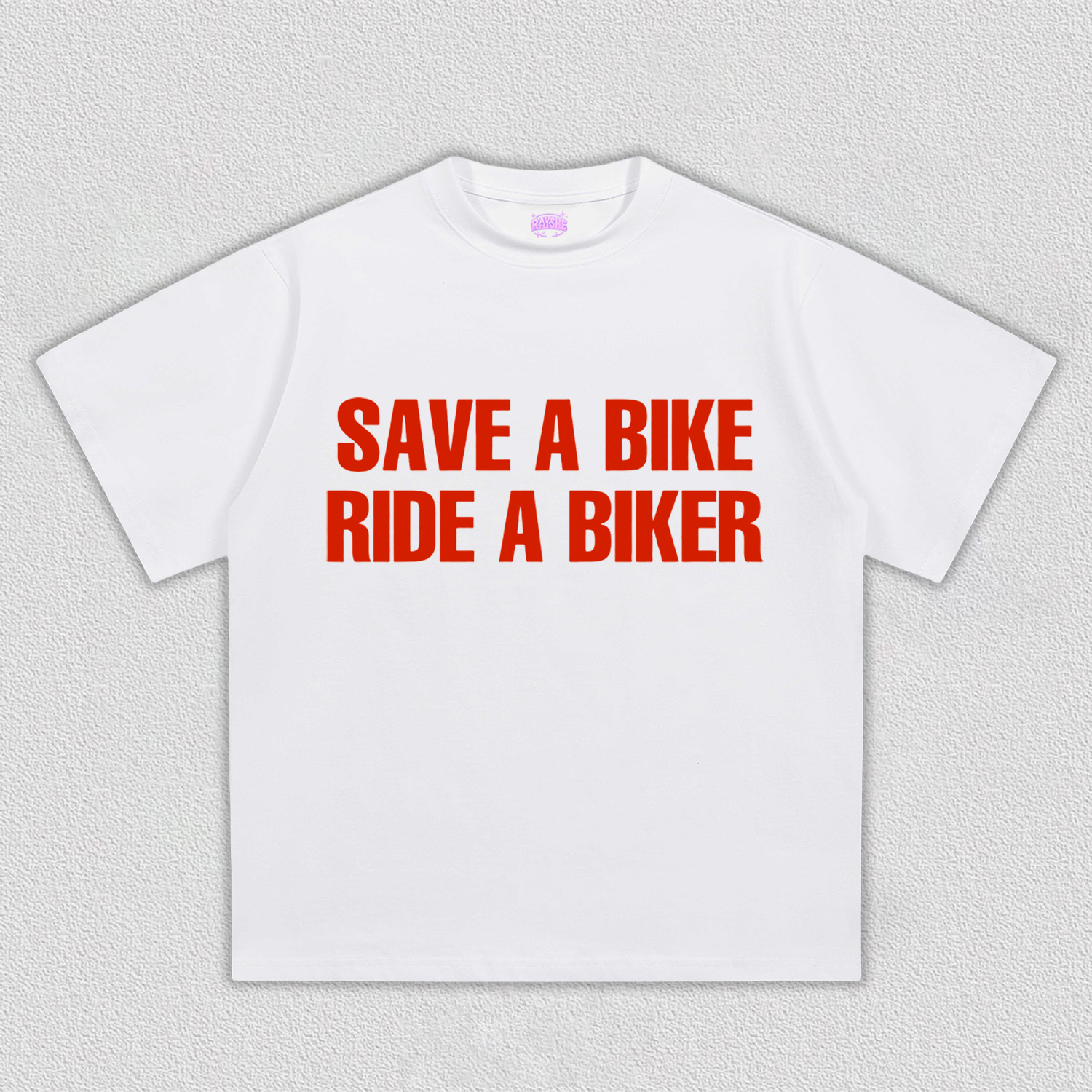 Save Bike Ride Biker Y2K TEE