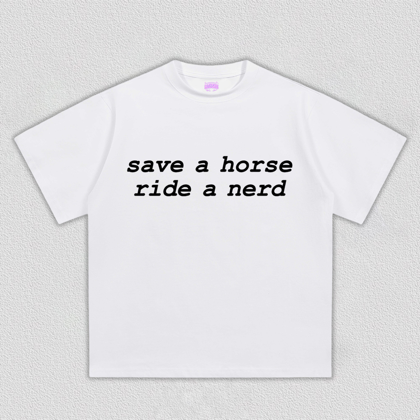 Save Horse Ride Nerd Y2K TEE