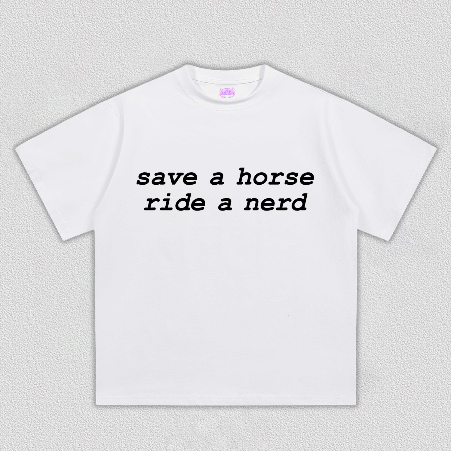 Save Horse Ride Nerd Y2K TEE
