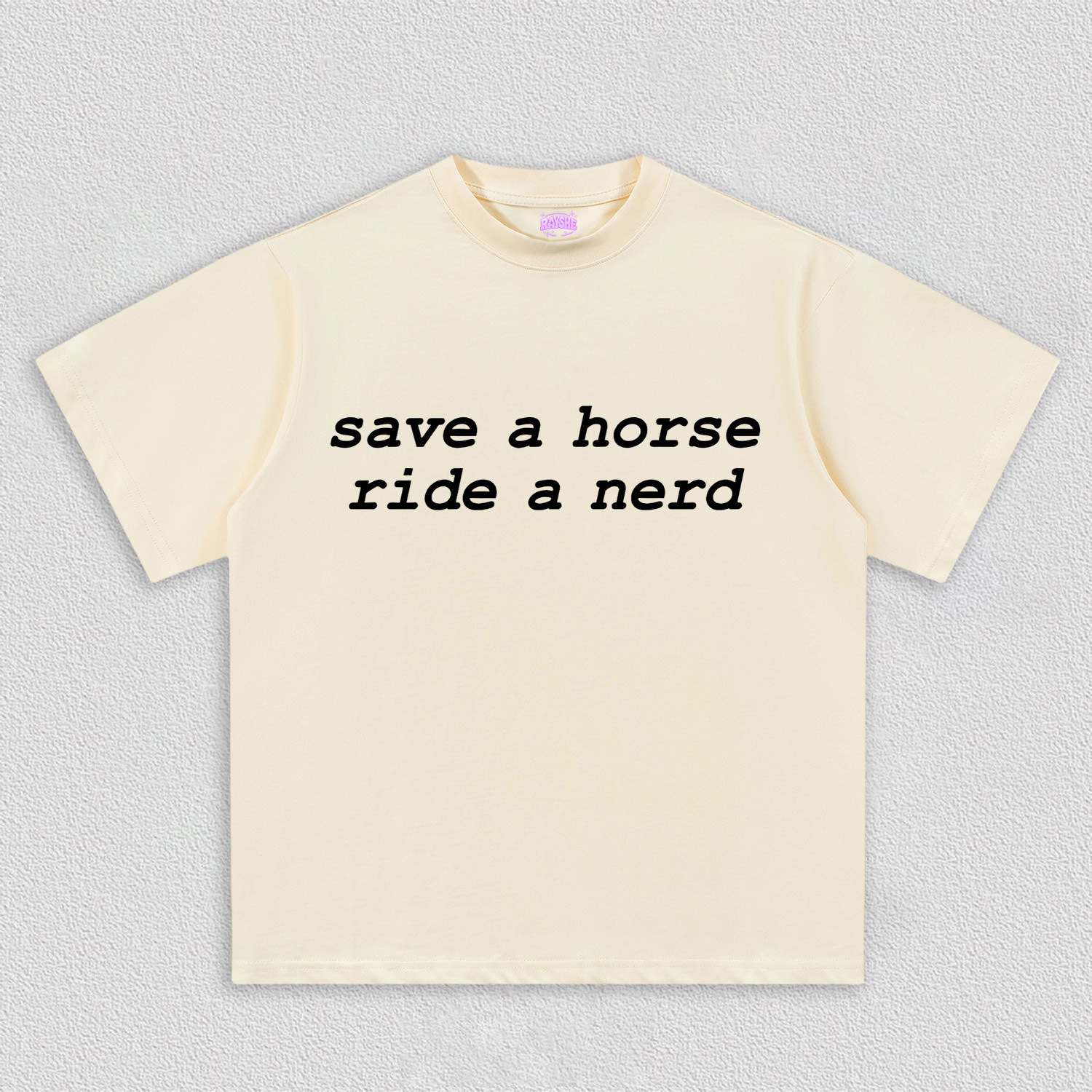 Save Horse Ride Nerd Y2K TEE