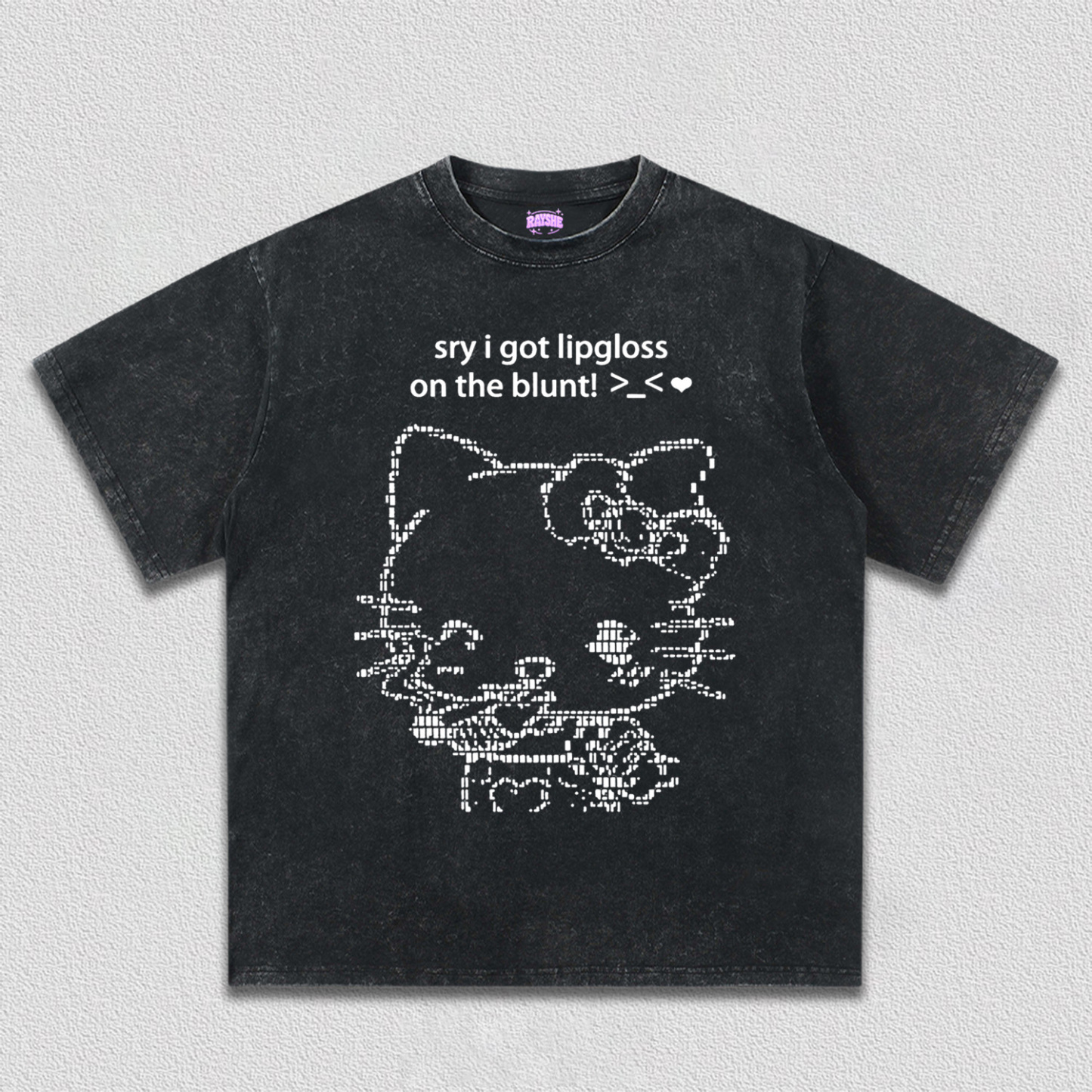 Sorry About Lipgloss Y2K TEE