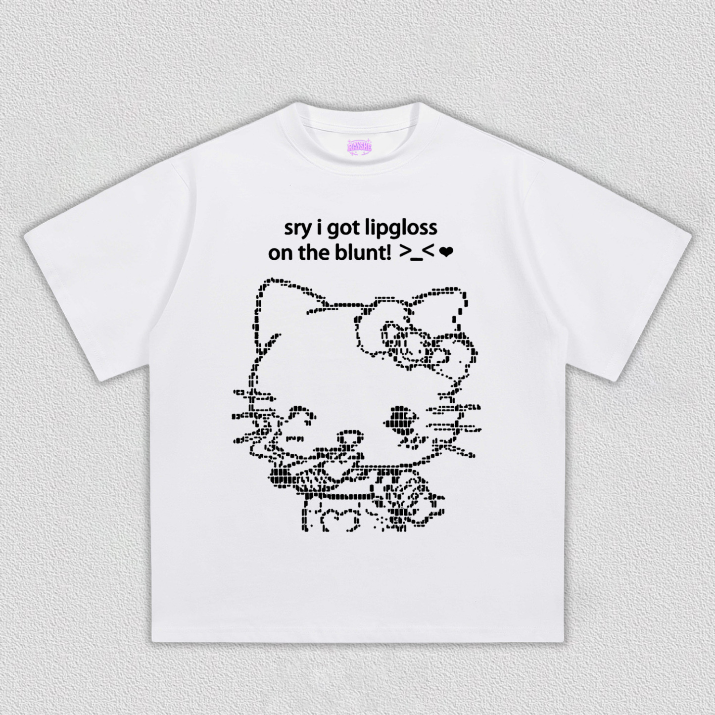 Sorry About Lipgloss Y2K TEE