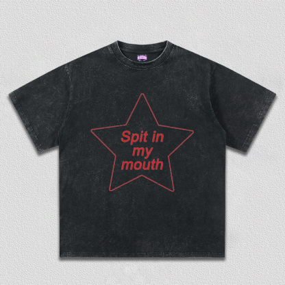 Spit In My Mouth Y2K TEE