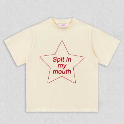 Spit In My Mouth Y2K TEE