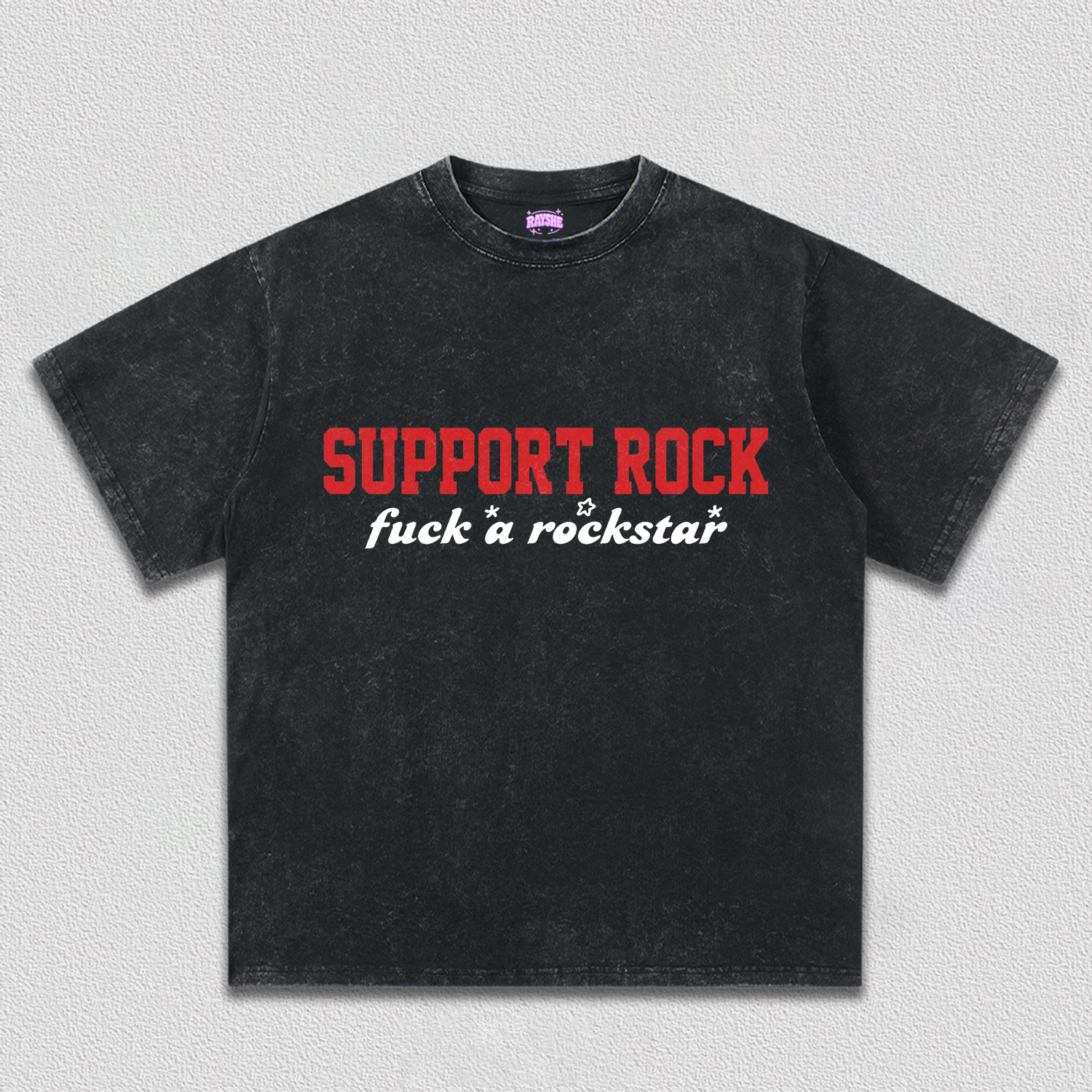 Support Rock Y2K Baby TEE