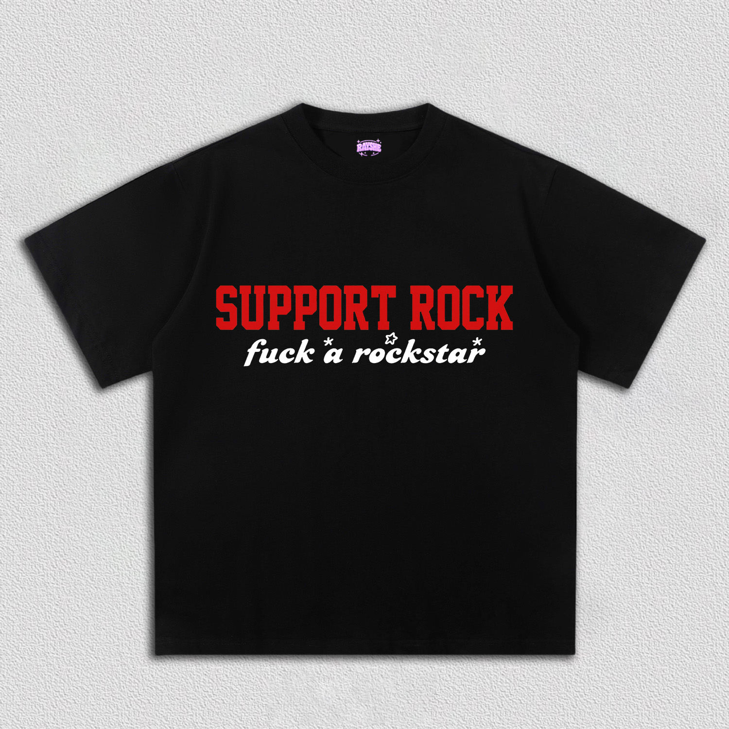 Support Rock Y2K Baby TEE