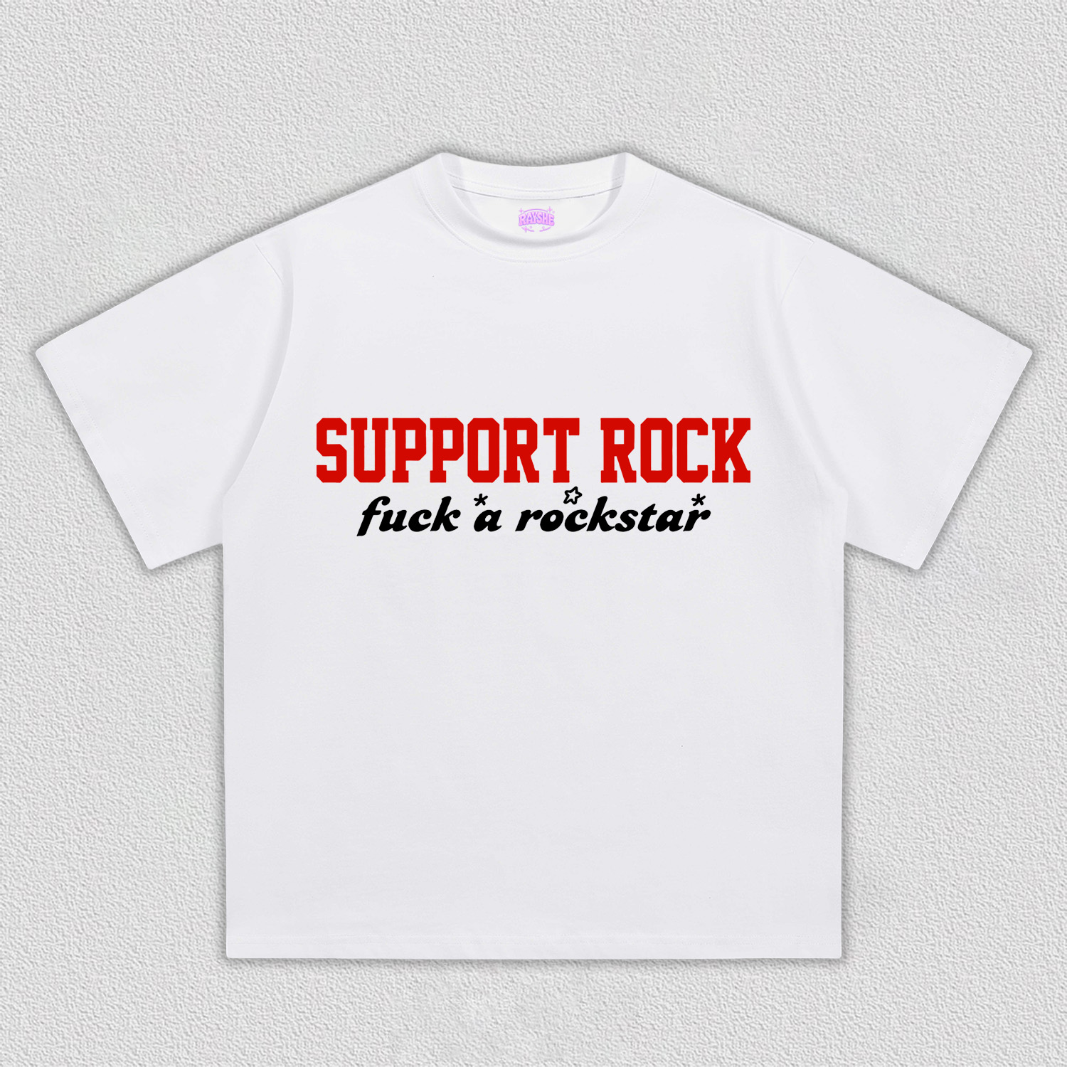 Support Rock Y2K Baby TEE