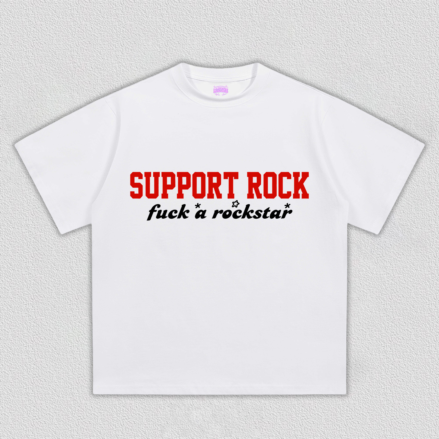Support Rock Y2K Baby TEE