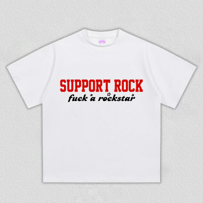 Support Rock Y2K Baby TEE