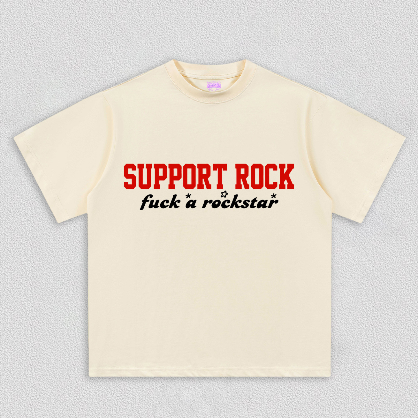 Support Rock Y2K Baby TEE