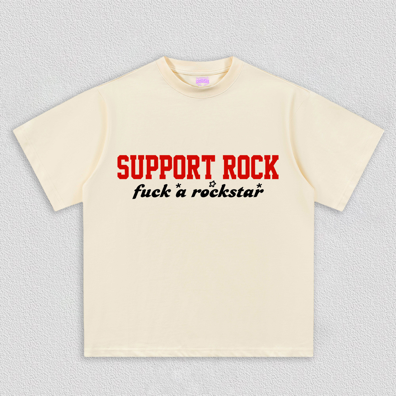 Support Rock Y2K Baby TEE