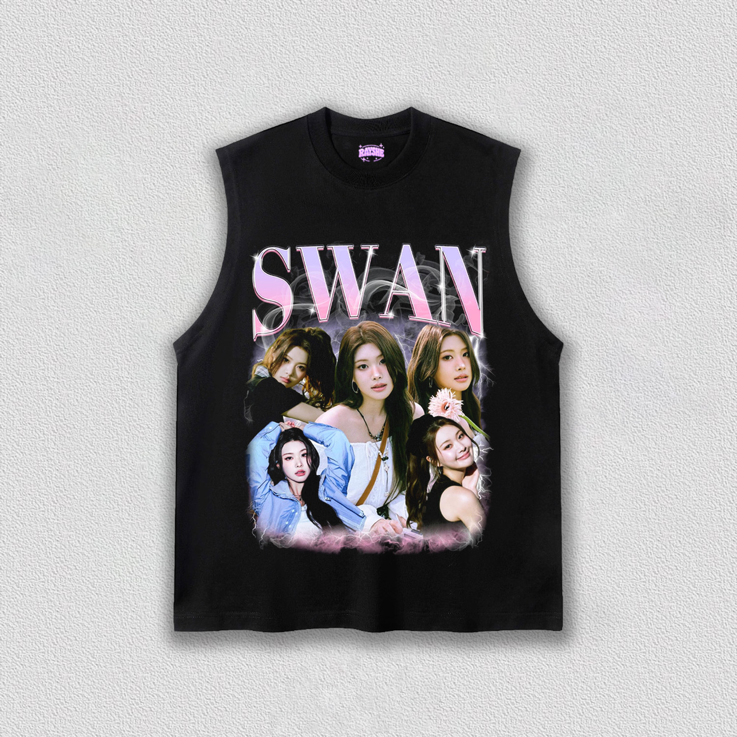 Purple Kiss Swan TEE