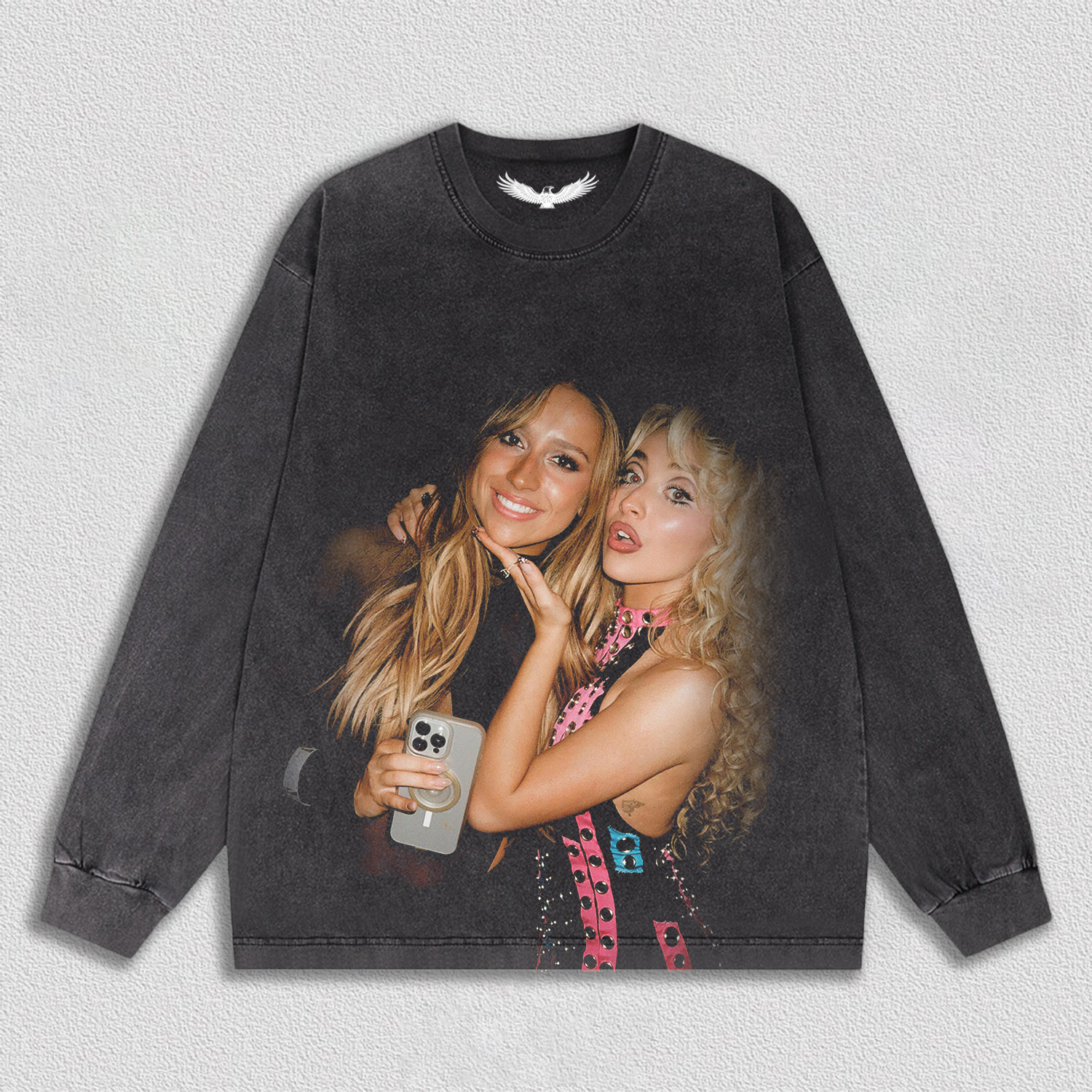 Tate McRae and Sabrina Carpenter TEE