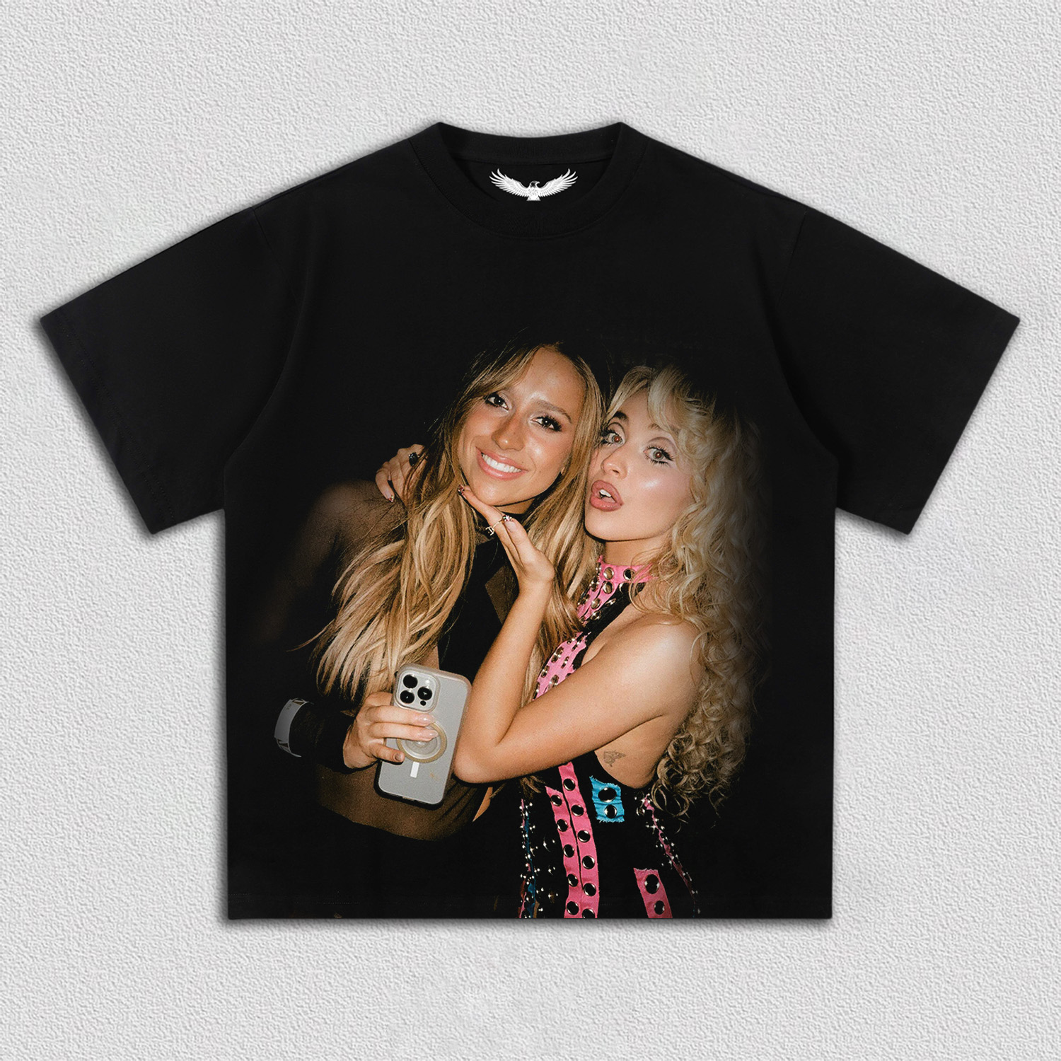 Tate McRae and Sabrina Carpenter TEE