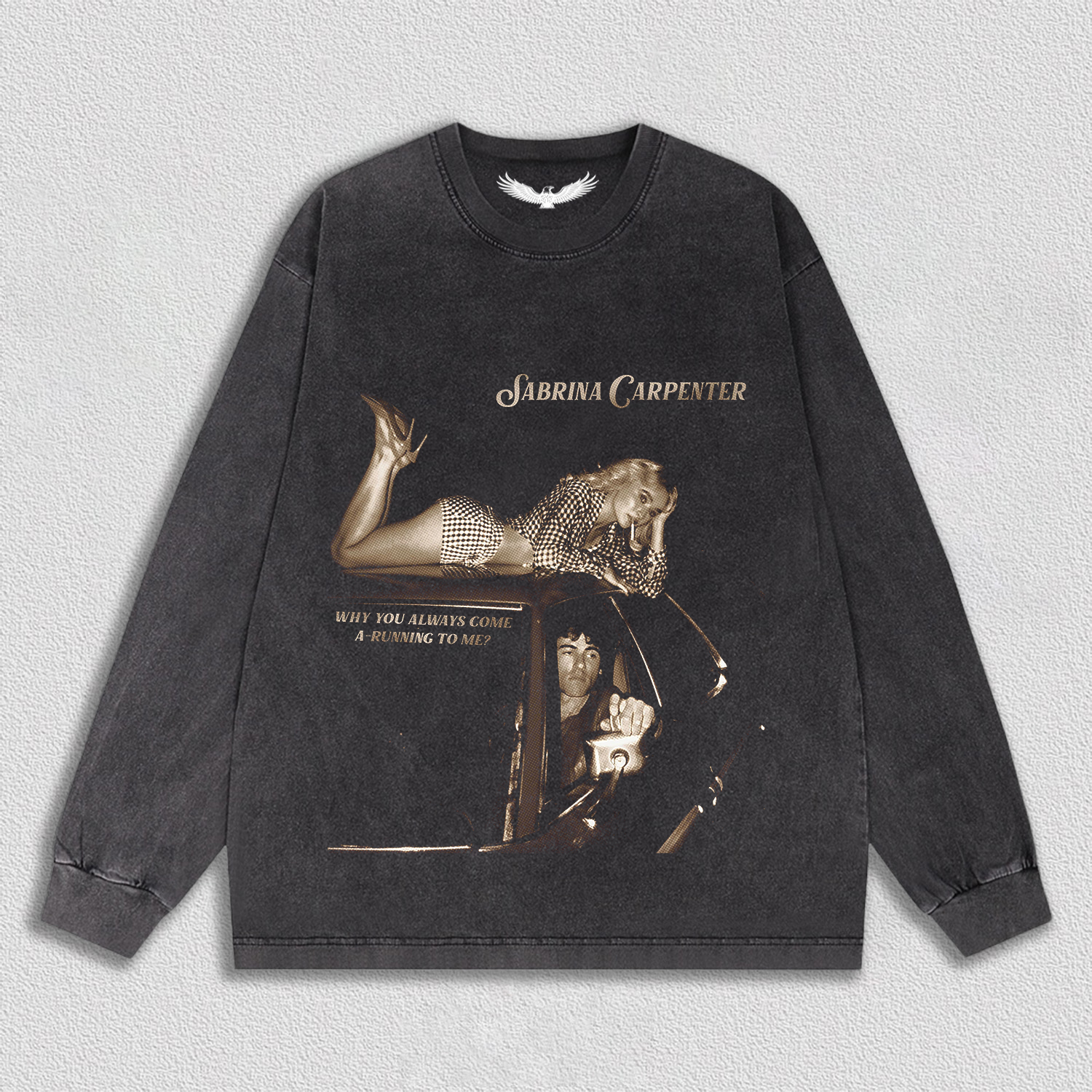 WHY YOU ALWAYS COMMEA-RUNNING TO MME? TEE