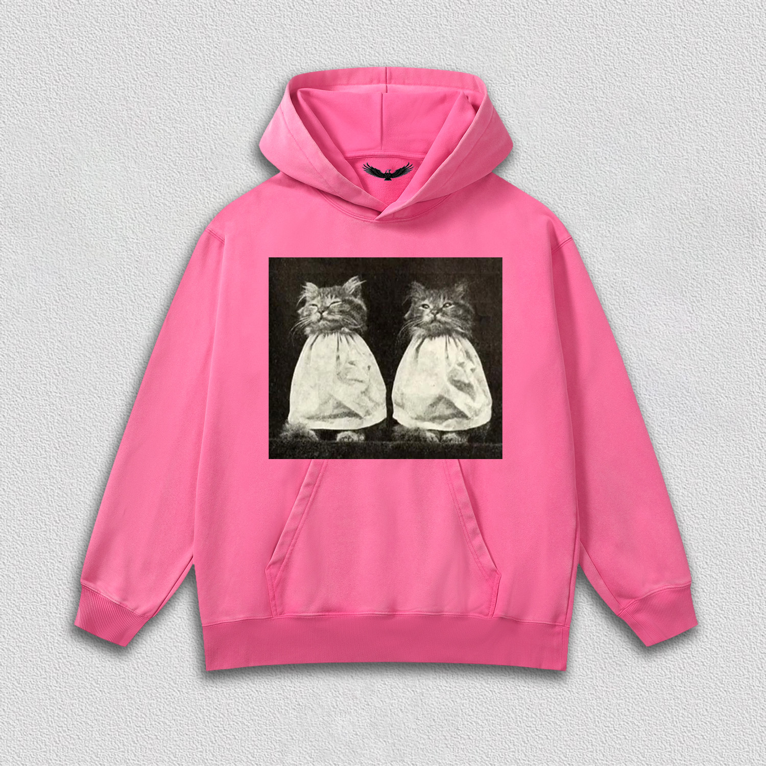 Vintage Quiet Moment of Twin Cats T-Shirt