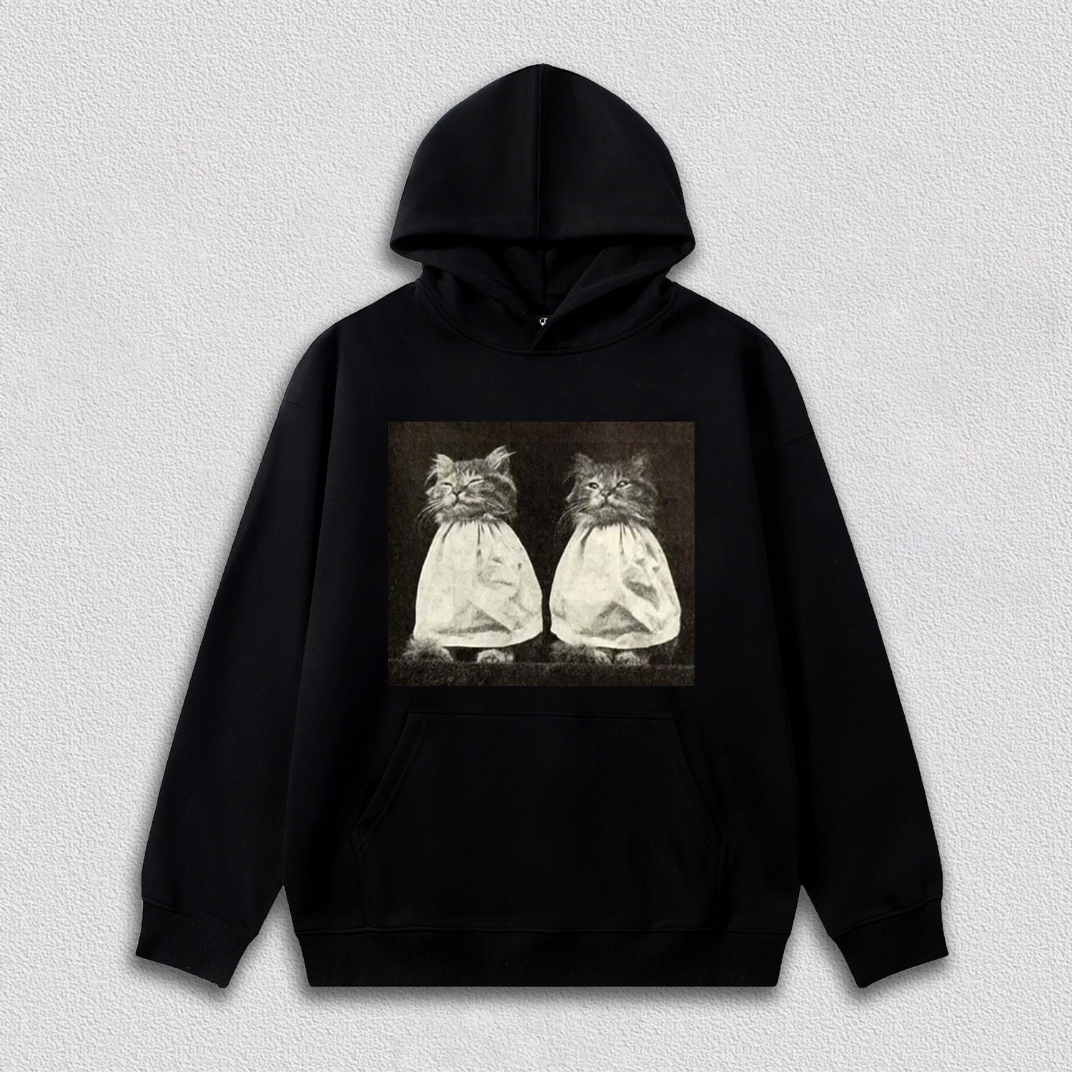 Vintage Quiet Moment of Twin Cats T-Shirt