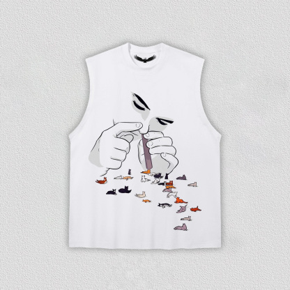 Cat Herd Flowing from Fingertips T-Shirt