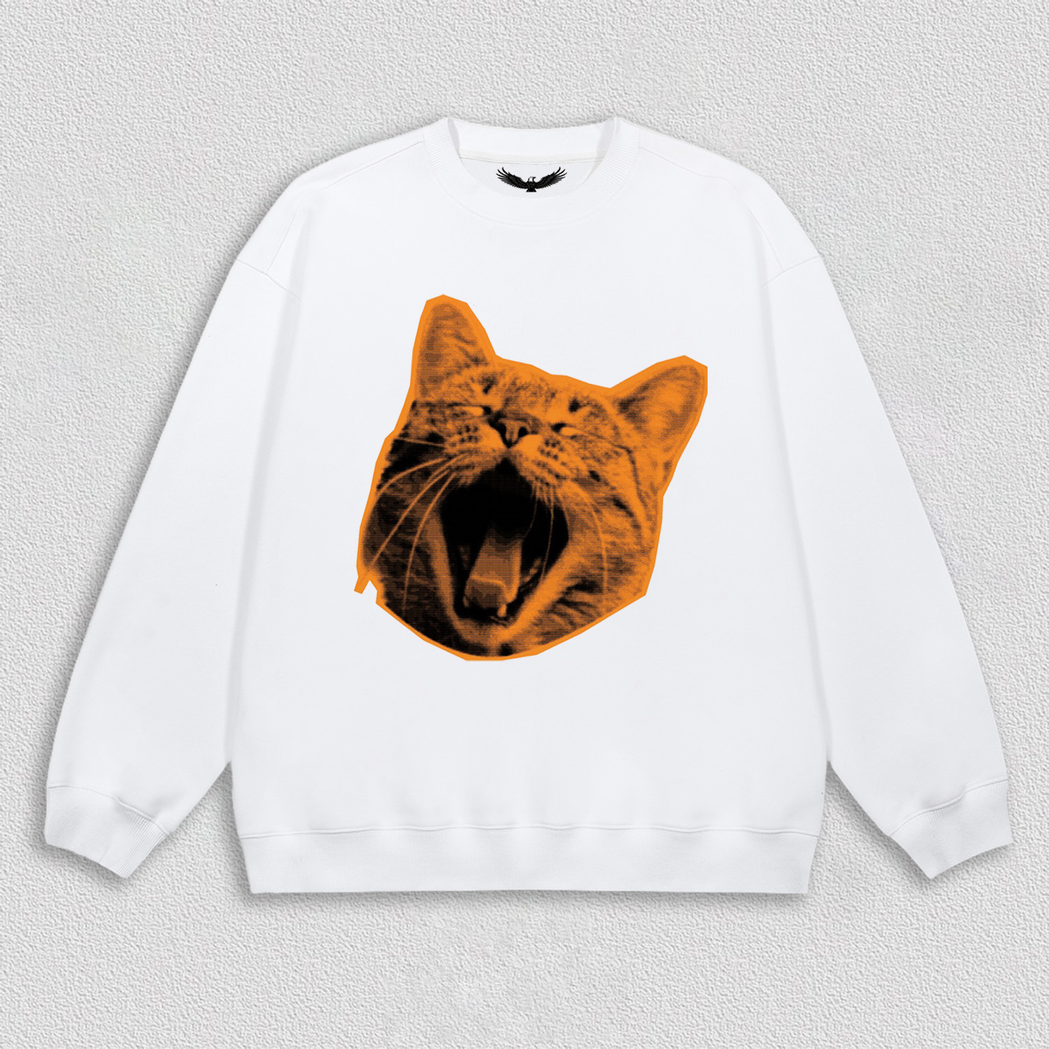 Yawning Orange Cat T-Shirt
