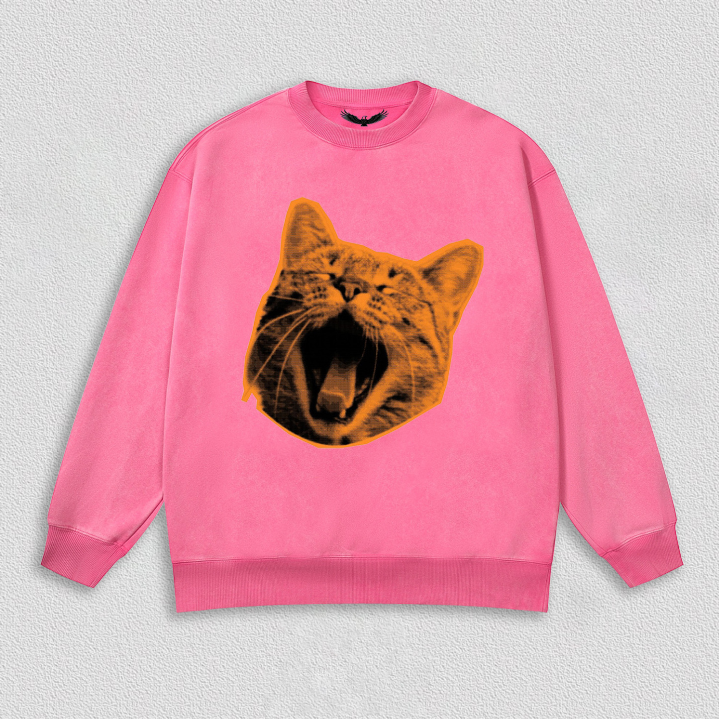 Yawning Orange Cat T-Shirt