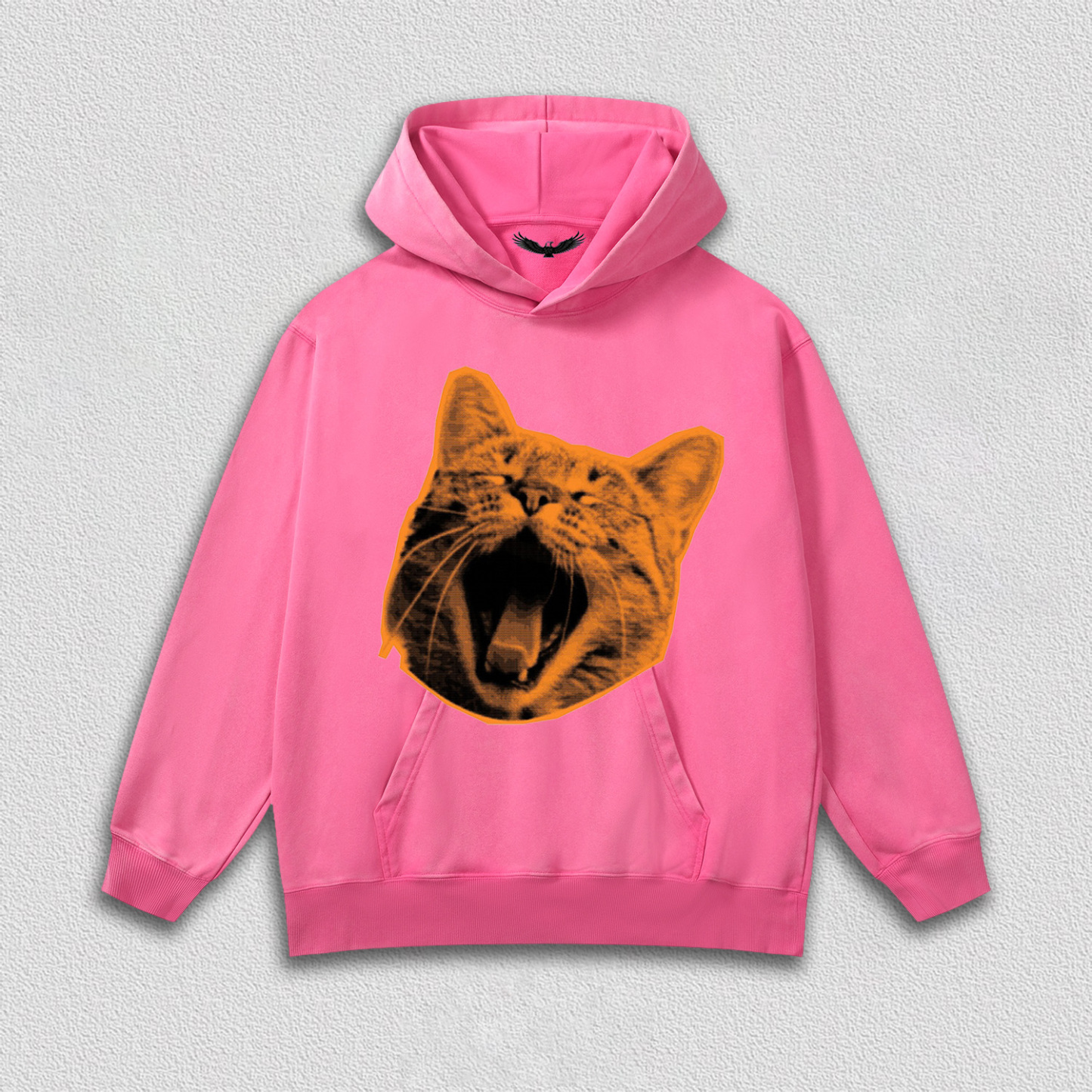 Yawning Orange Cat T-Shirt
