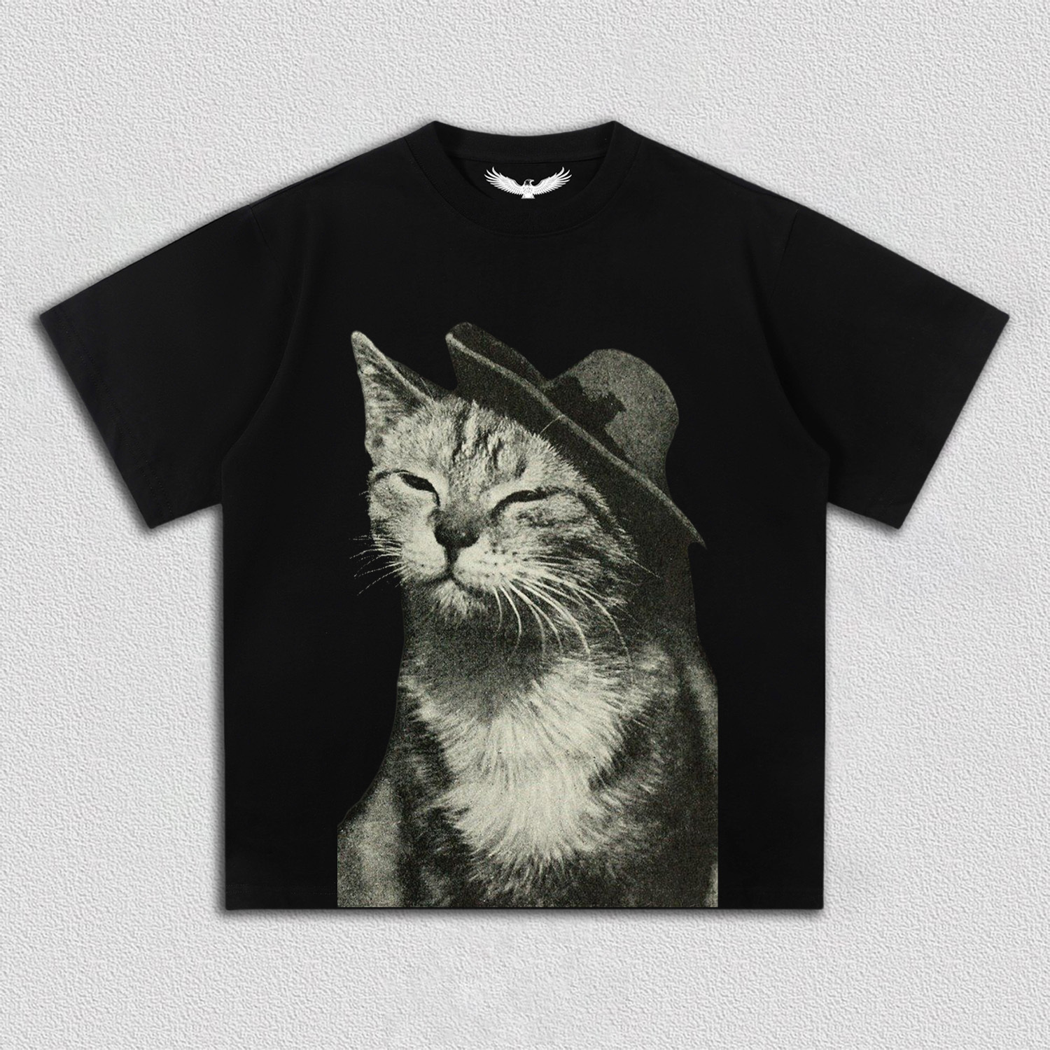 Lazy Moment of Cat with Hat T-Shirt