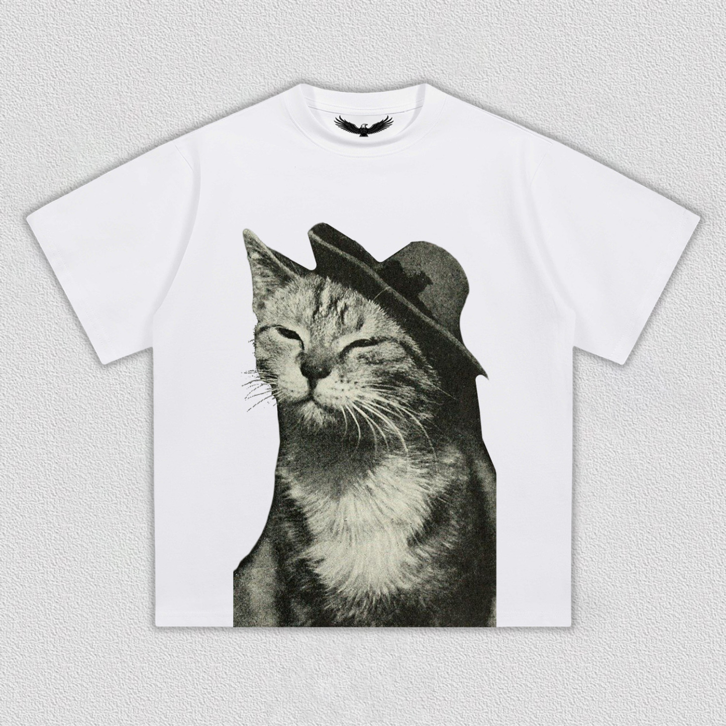 Lazy Moment of Cat with Hat T-Shirt