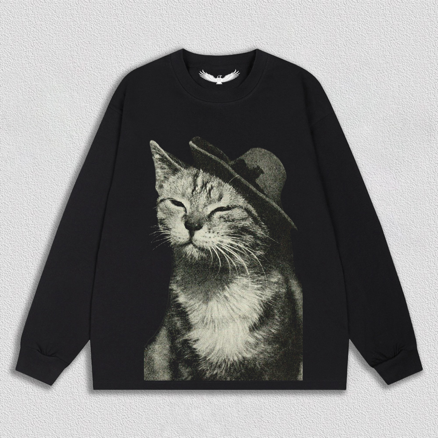 Lazy Moment of Cat with Hat T-Shirt