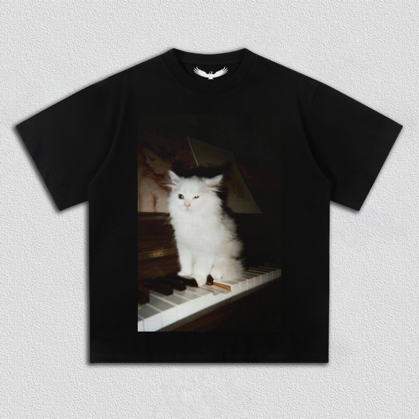 Cat's Piano Time T-Shirt