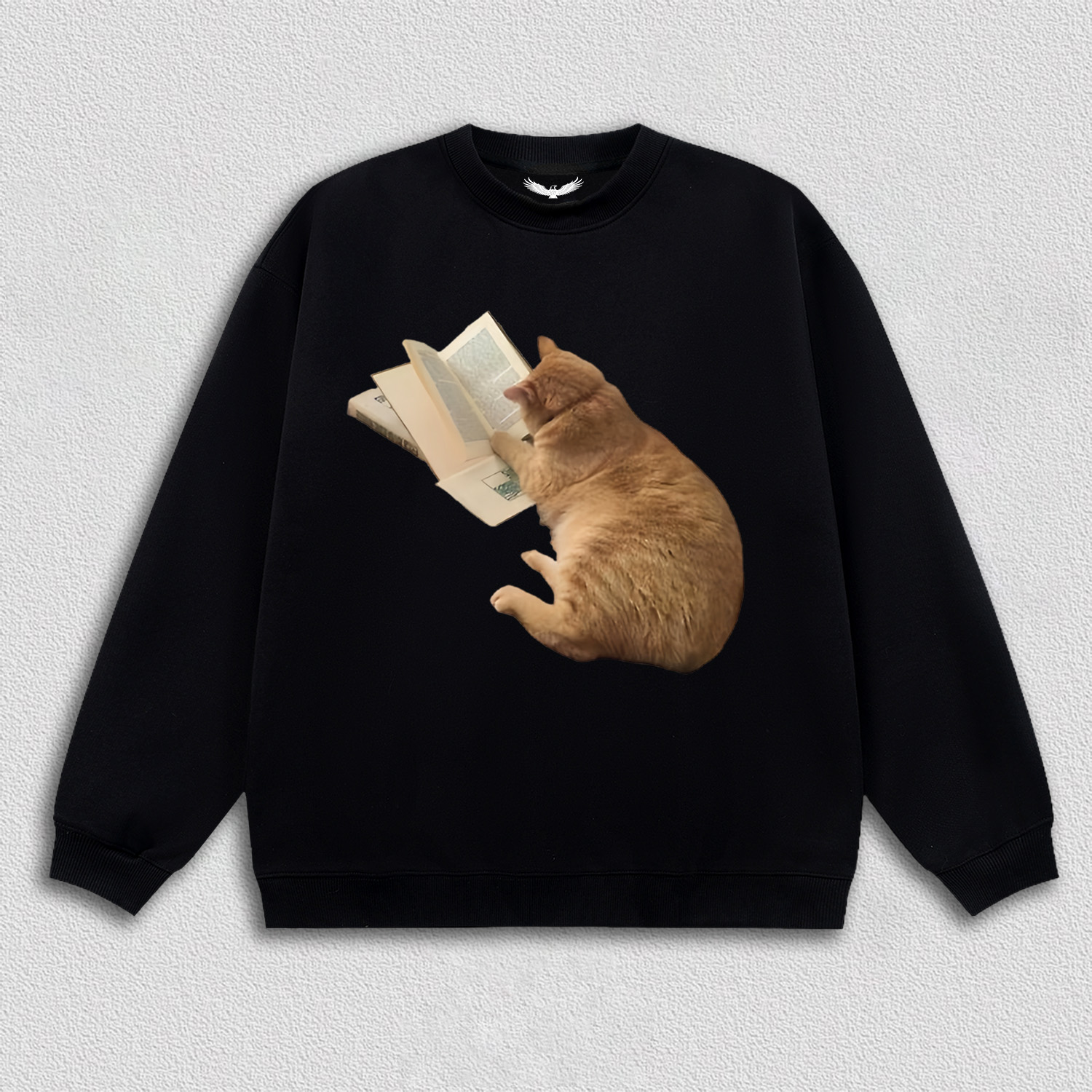 Cat Who Loves Reading T-Shirt