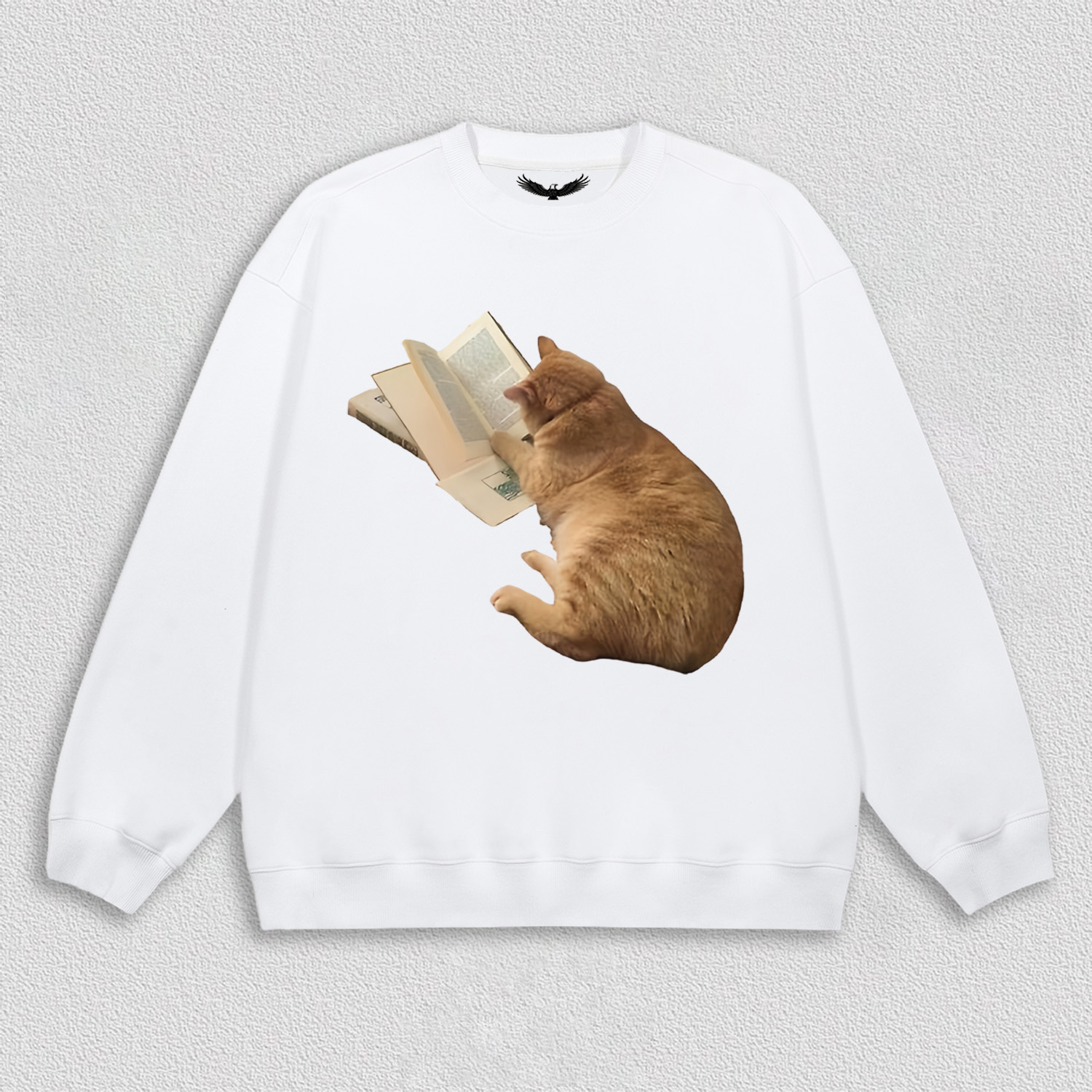 Cat Who Loves Reading T-Shirt