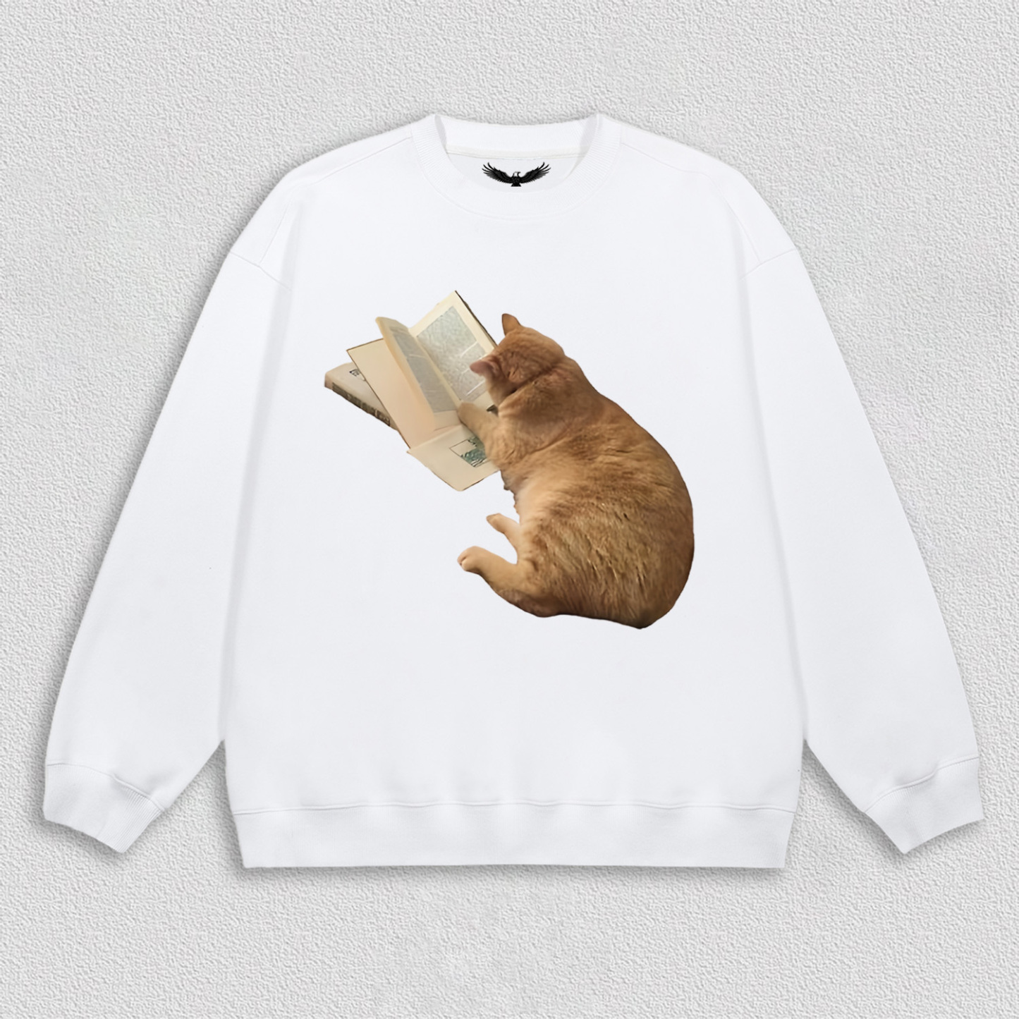 Cat Who Loves Reading T-Shirt