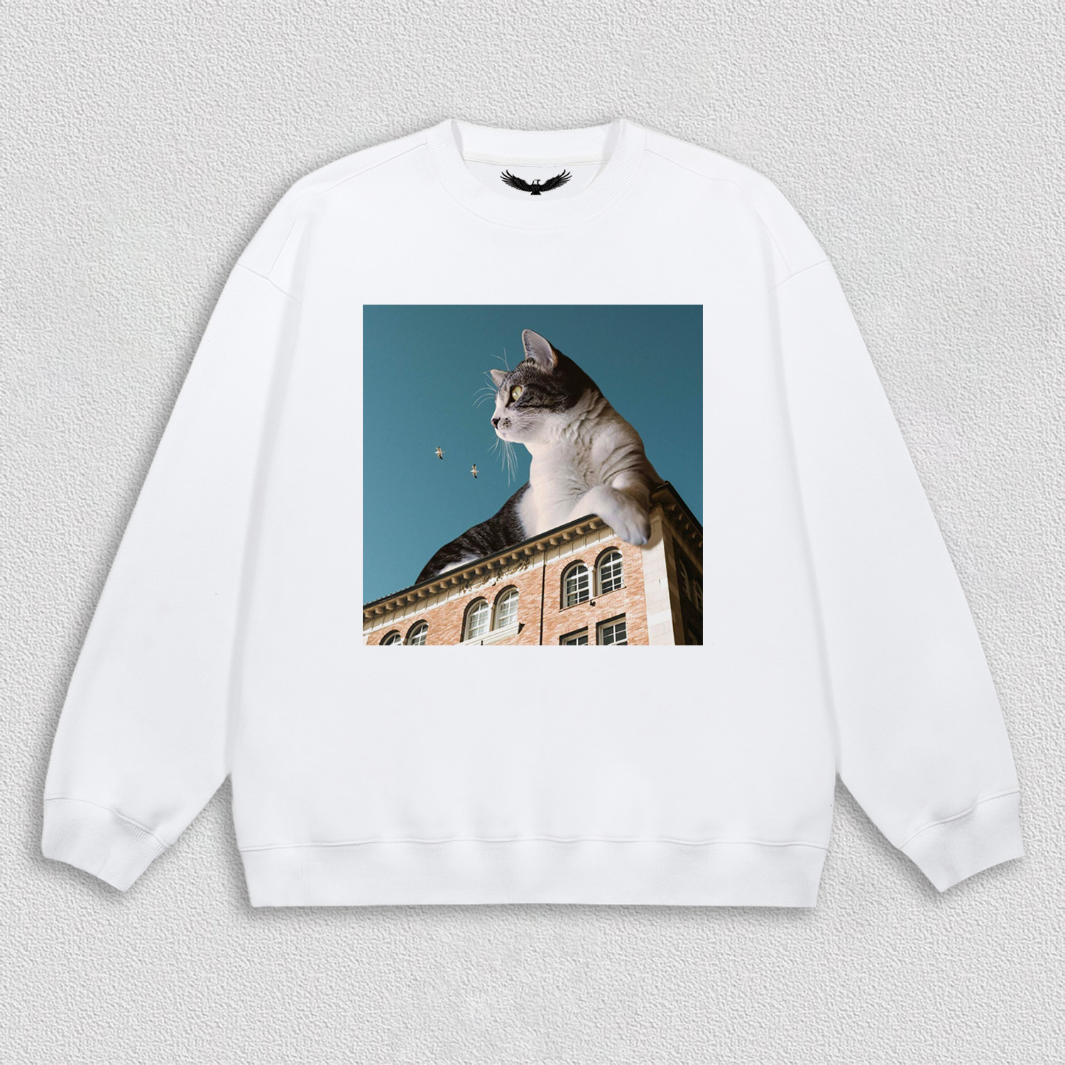 Cat on the City Roof T-Shirt