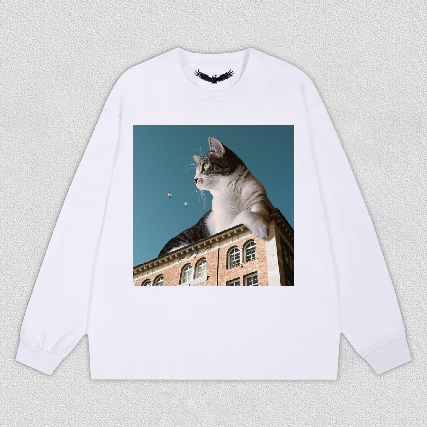 Cat on the City Roof T-Shirt