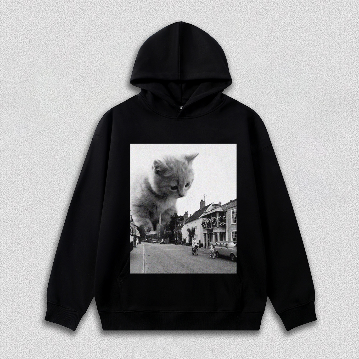 Giant Cat in the Town T-Shirt