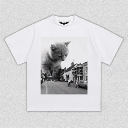 Giant Cat in the Town T-Shirt