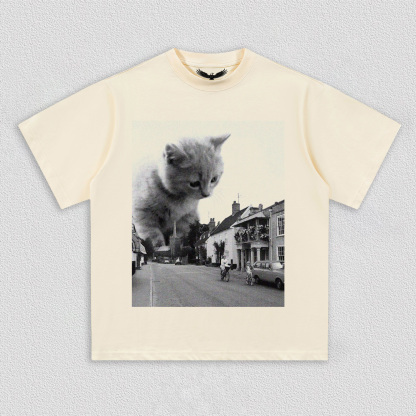Giant Cat in the Town T-Shirt