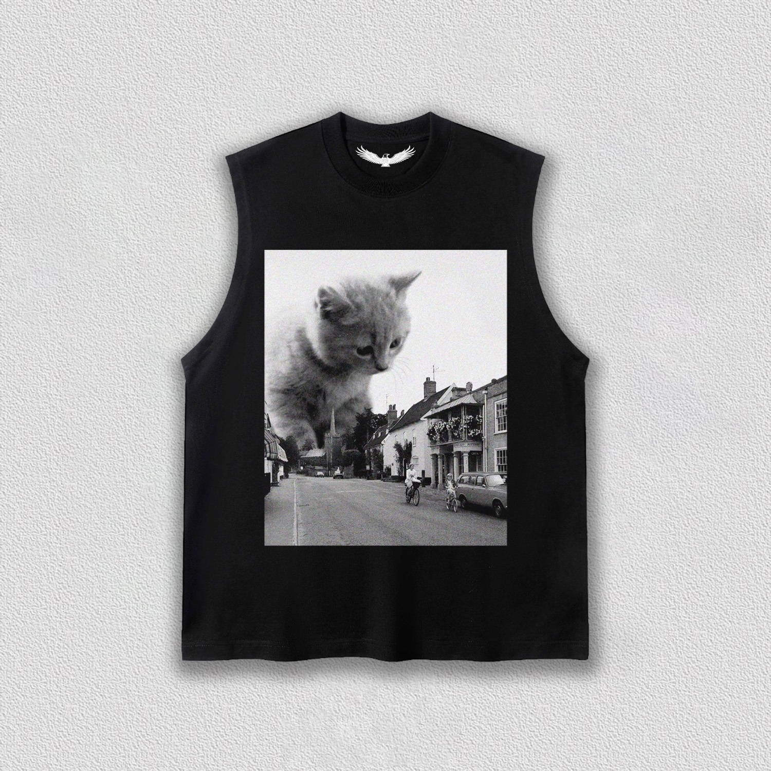 Giant Cat in the Town T-Shirt