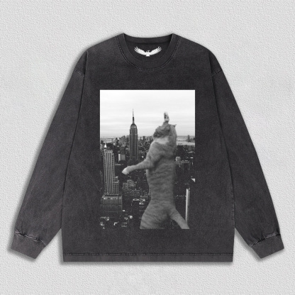 "Dancing" Cat in the City T-Shirt