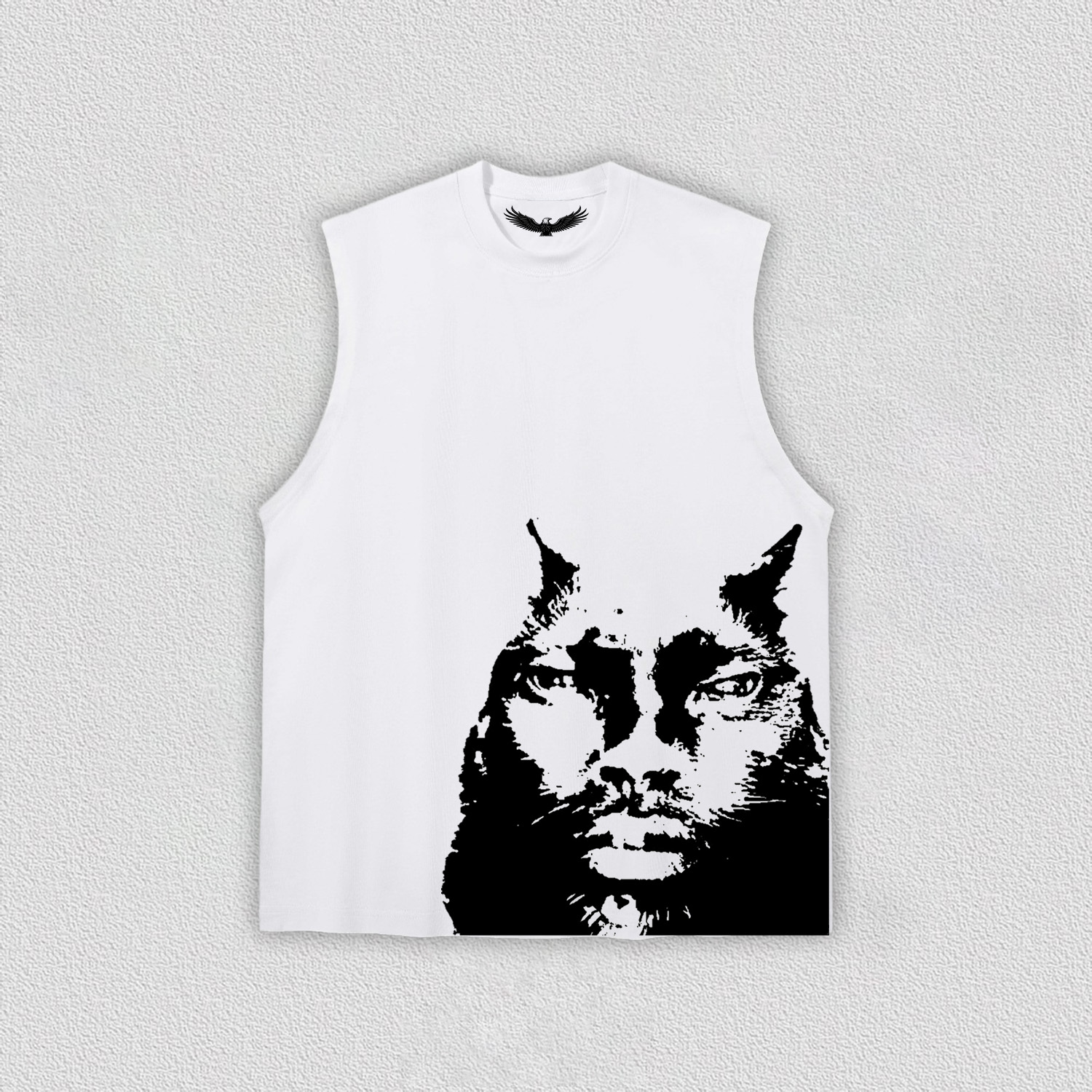 Creative Cat Face T-Shirt