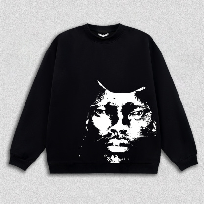 Creative Cat Face T-Shirt