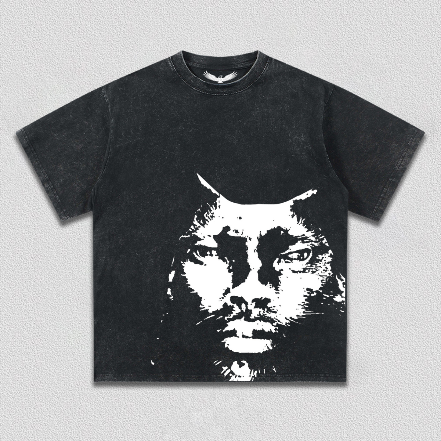 Creative Cat Face T-Shirt