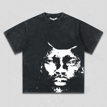 Creative Cat Face T-Shirt