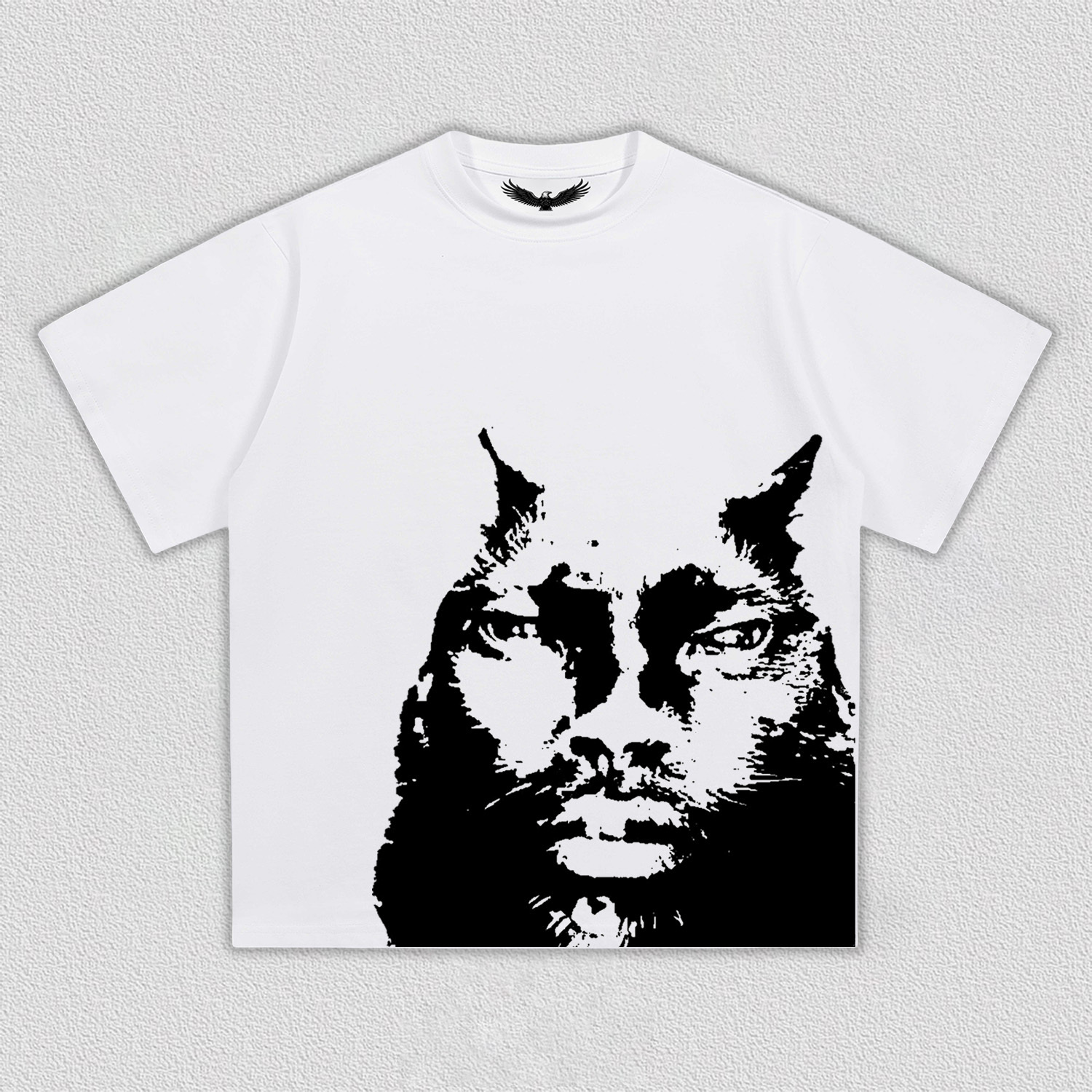 Creative Cat Face T-Shirt