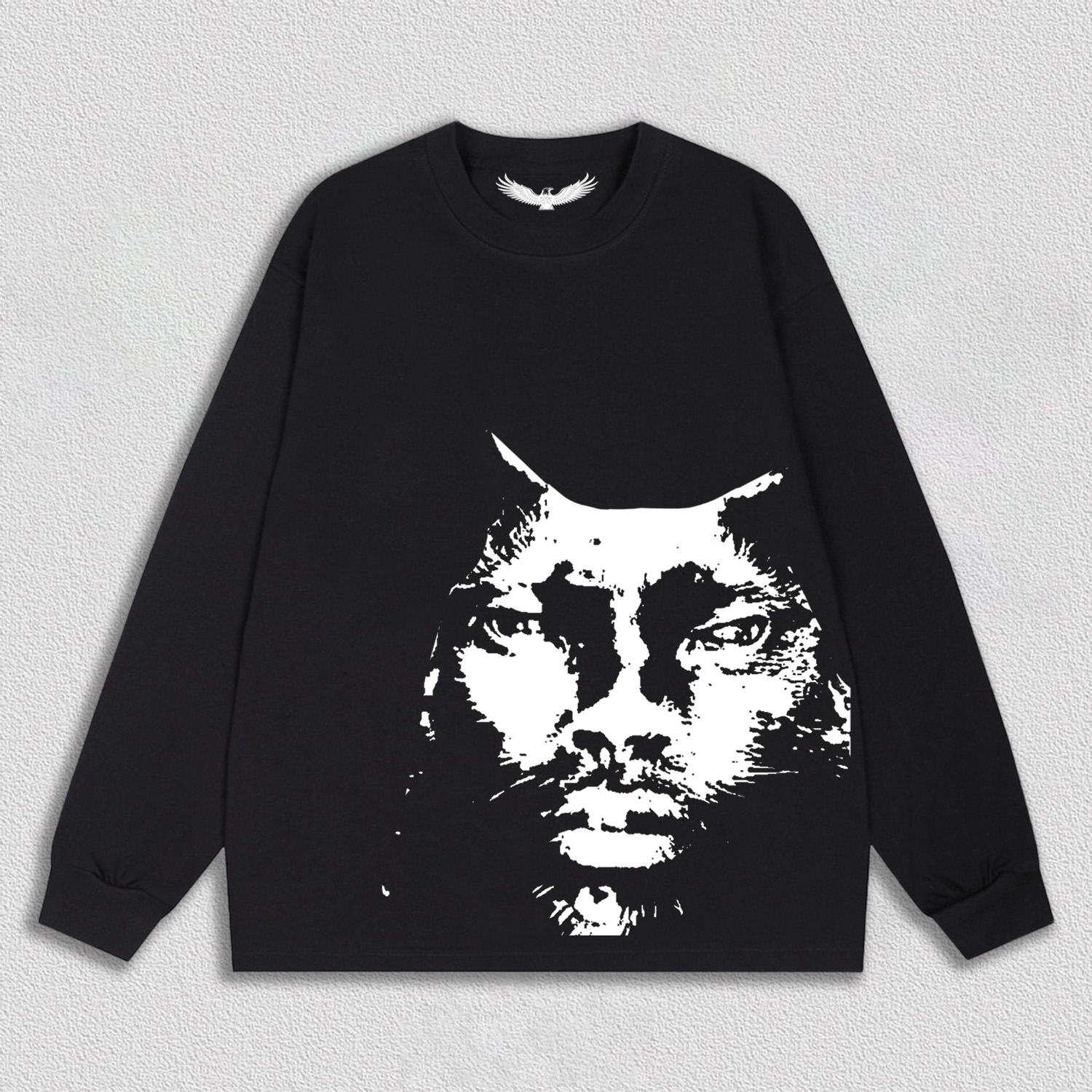 Creative Cat Face T-Shirt